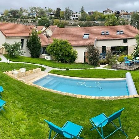 Proche Centre Ville, Gite 4 Etoiles Avec Piscine Dijon Bagian luar foto